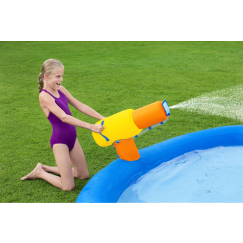 Plac zabaw dla dzieci 5+ Park wodny BESTWAY + Zjeżdżalnia + Wspinaczka